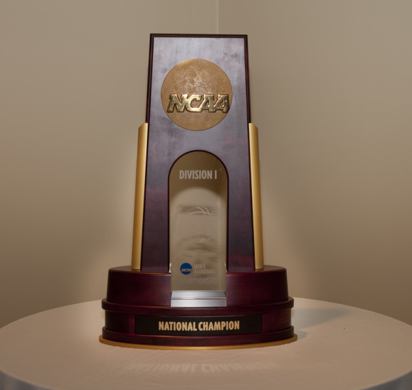 NCAA basketball trophy